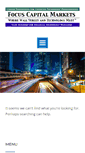 Mobile Screenshot of focuscapital.com